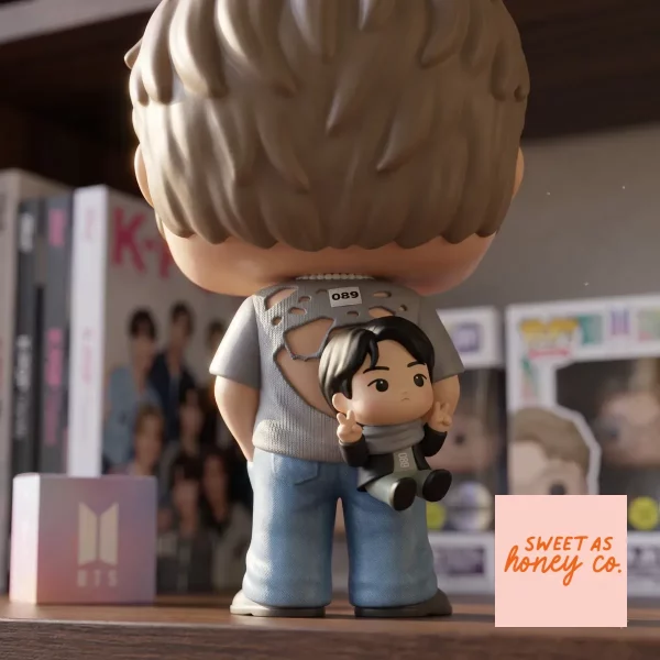 Authentic BTS RM with Jin Pack A Boo Ripped Shirt Funko Pop Rocks Resin Figure 2026 product image at sweetashoneytees.com
