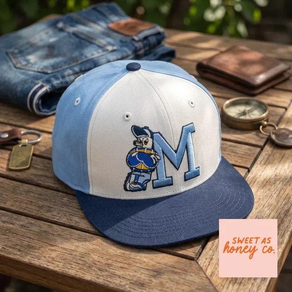Detailed look of Milwaukee Brewers Local Artist Hat 2026 Giveaway in Accessories