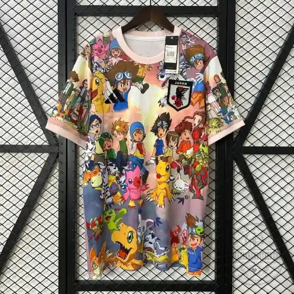 Digimon Adventure Anime Characters Japanese Football Soccer Jersey