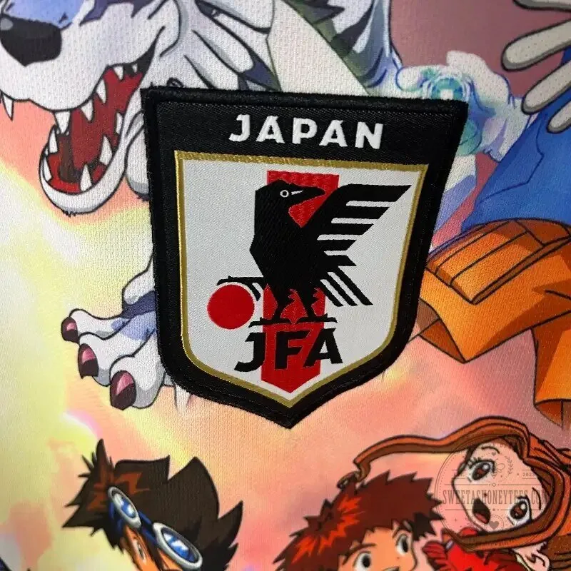 Digimon Adventure Anime Characters Japanese Football Soccer Jersey 7 Digimon Adventure Anime Characters Japanese Football Soccer Jersey