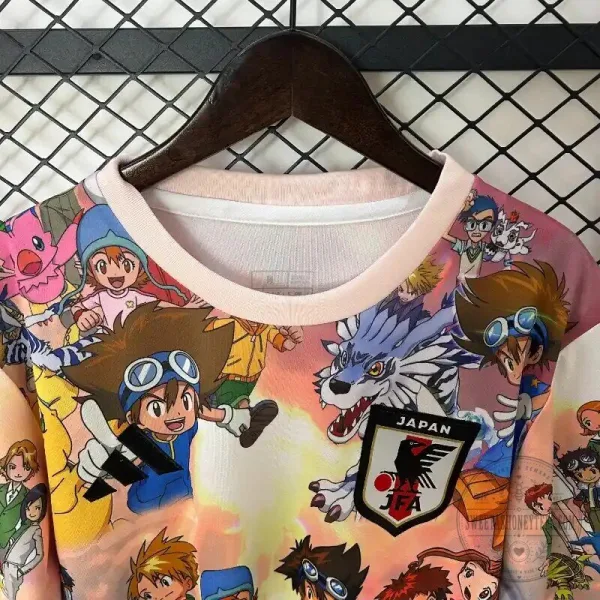 Digimon Adventure Anime Characters Japanese Football Soccer Jersey 2 Digimon Adventure Anime Characters Japanese Football Soccer Jersey