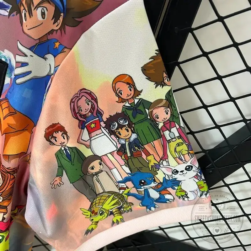Digimon Adventure Anime Characters Japanese Football Soccer Jersey 9 Digimon Adventure Anime Characters Japanese Football Soccer Jersey
