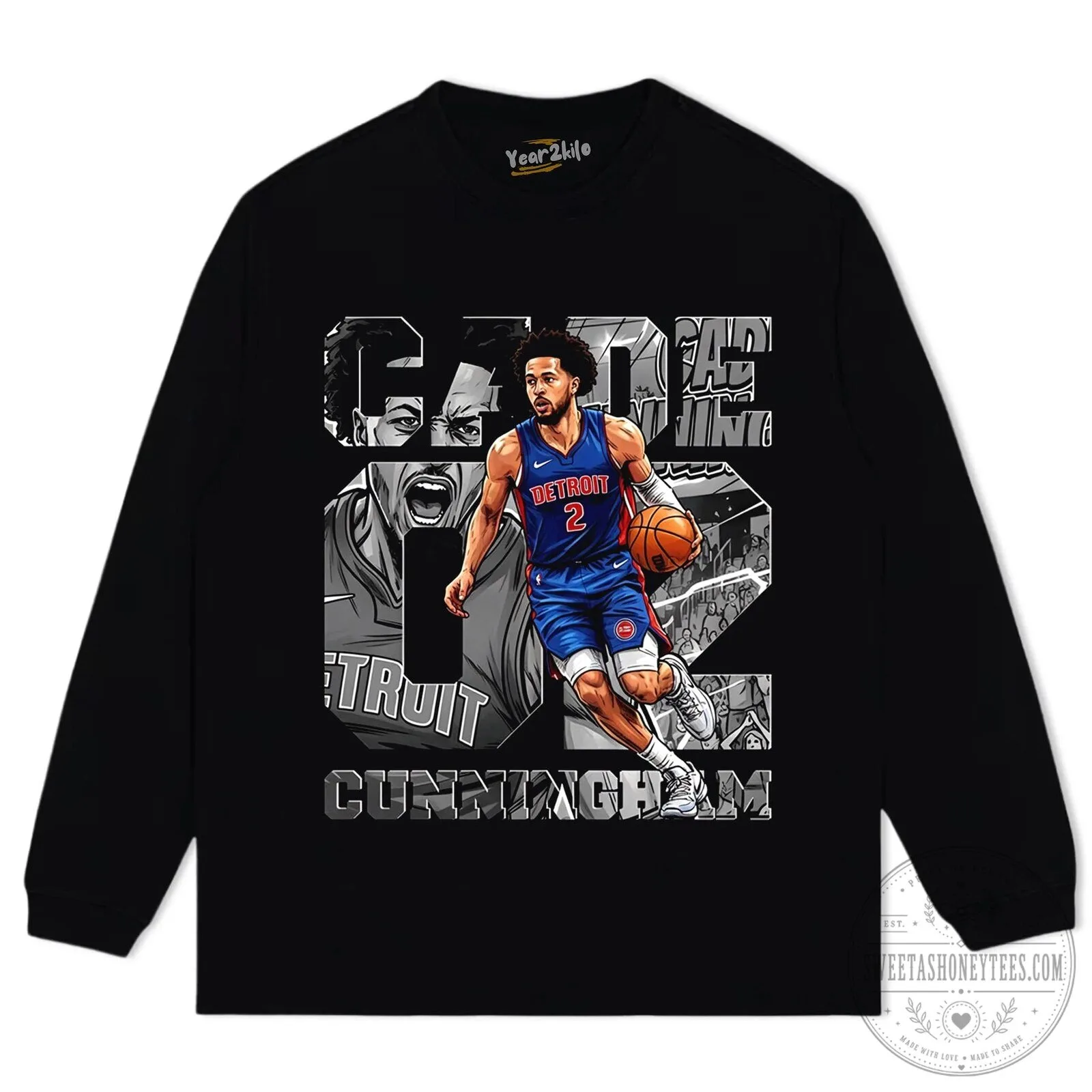 Cade Cunningham Detroit Pistons Basketball Player Graphic T-Shirt 11 Cade Cunningham Detroit Pistons Basketball Player Graphic T-Shirt