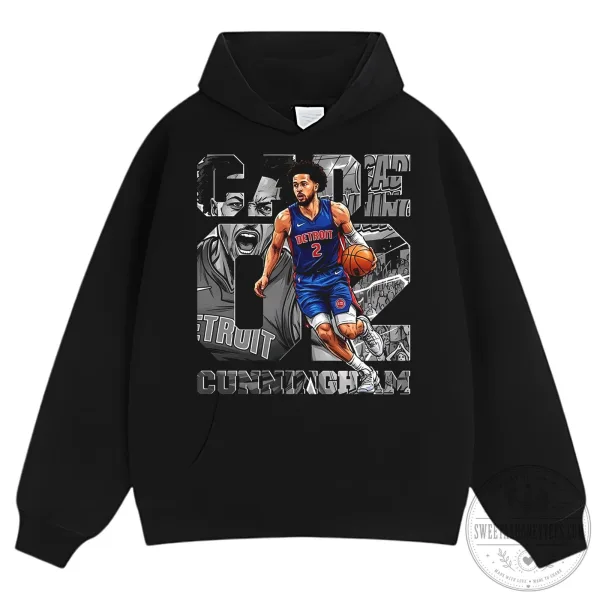 Cade Cunningham Detroit Pistons Basketball Player Graphic T-Shirt 6 Cade Cunningham Detroit Pistons Basketball Player Graphic T-Shirt