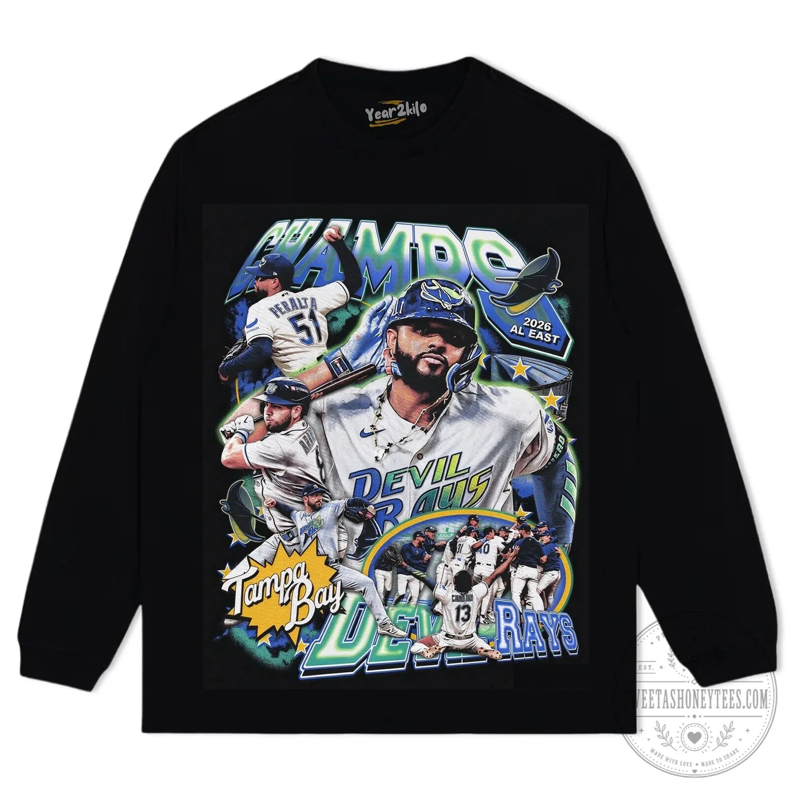 Junior Caminero Tampa Bay Devil Rays Baseball Player Graphic T-Shirt 16 Junior Caminero Tampa Bay Devil Rays Baseball Player Graphic T-Shirt