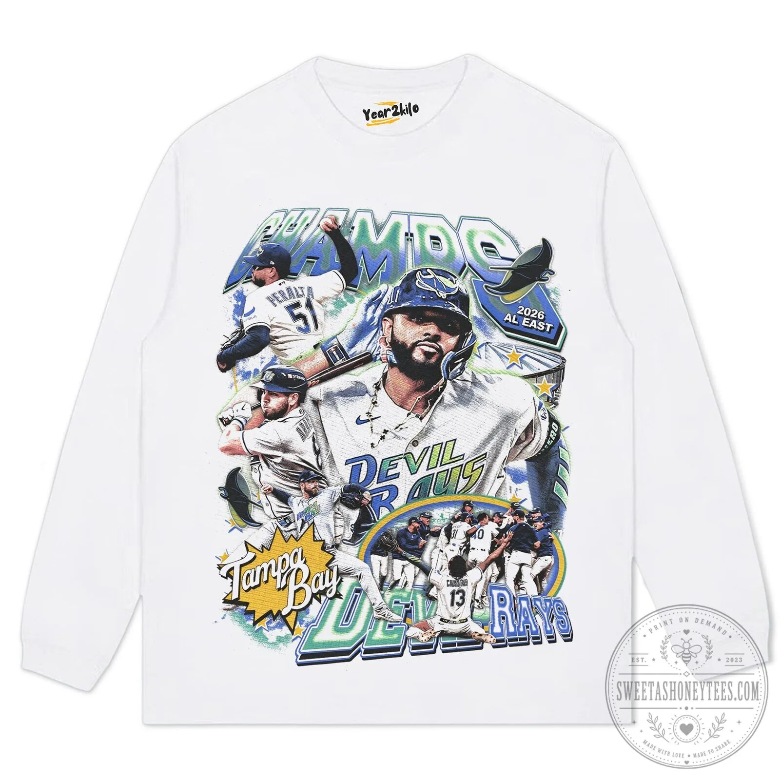 Junior Caminero Tampa Bay Devil Rays Baseball Player Graphic T-Shirt 18 Junior Caminero Tampa Bay Devil Rays Baseball Player Graphic T-Shirt