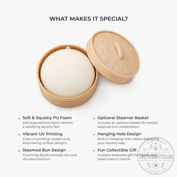 Personalized Cartoon Portrait Steamed Bun Squishy Stress Relief Toy 4 Personalized Cartoon Portrait Steamed Bun Squishy Stress Relief Toy