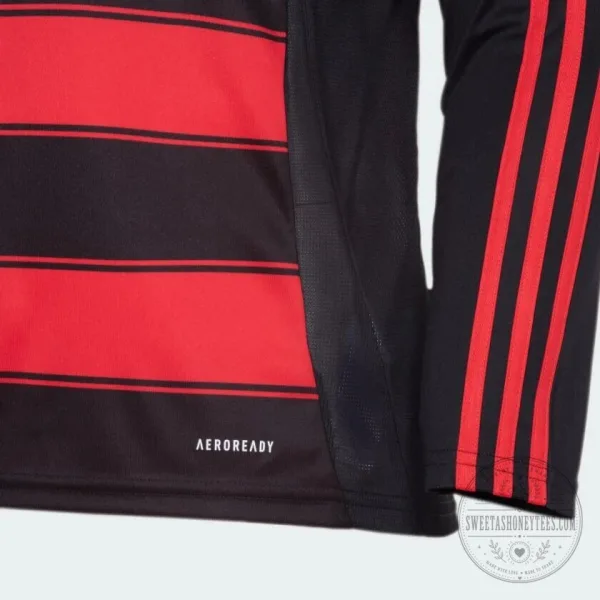 Flamengo Home 2025-2026 Long Sleeve Football Jersey for Men