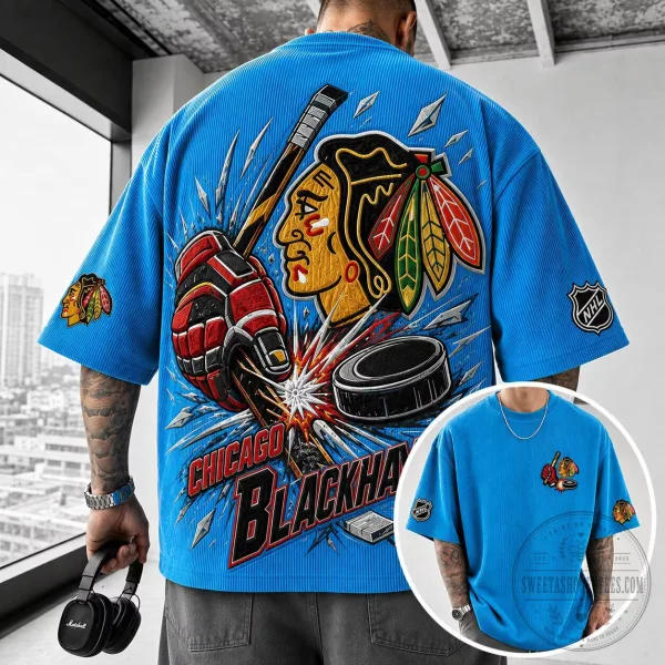 Chicago Blackhawks Ice Hockey Team Logo T-Shirt