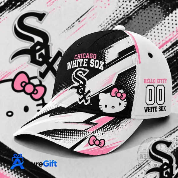 Chicago White Sox Hello Kitty Diamond Rush Baseball Cap Hat