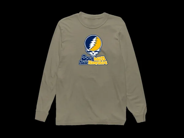 Southern New Hampshire University Stealie Skull Long-Sleeve T-Shirt