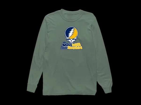 Southern New Hampshire University Stealie Skull Long-Sleeve T-Shirt 1 Southern New Hampshire University Stealie Skull Long-Sleeve T-Shirt