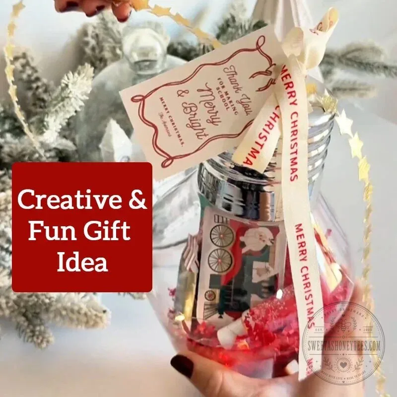 Christmas Light Bulb Shaped Clear Plastic Candy Gift Jar Container 7 Christmas Light Bulb Shaped Clear Plastic Candy Gift Jar Container