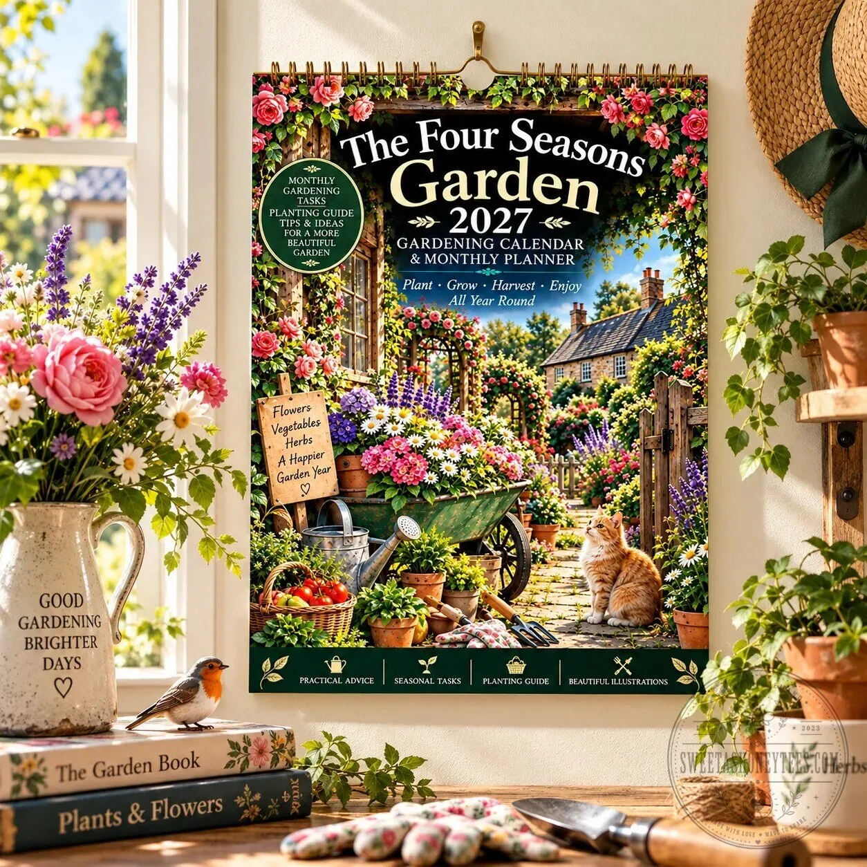 2027 Four Seasons Garden Monthly Planner Calendar with Planting Guide and Tasks 2D 10 2027 Four Seasons Garden Monthly Planner Calendar with Planting Guide and Tasks 2D
