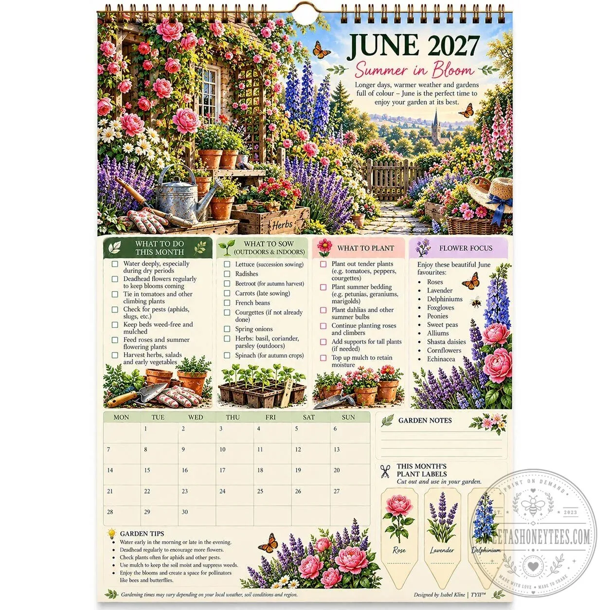 2027 Four Seasons Garden Monthly Planner Calendar with Planting Guide and Tasks 2D 16 2027 Four Seasons Garden Monthly Planner Calendar with Planting Guide and Tasks 2D