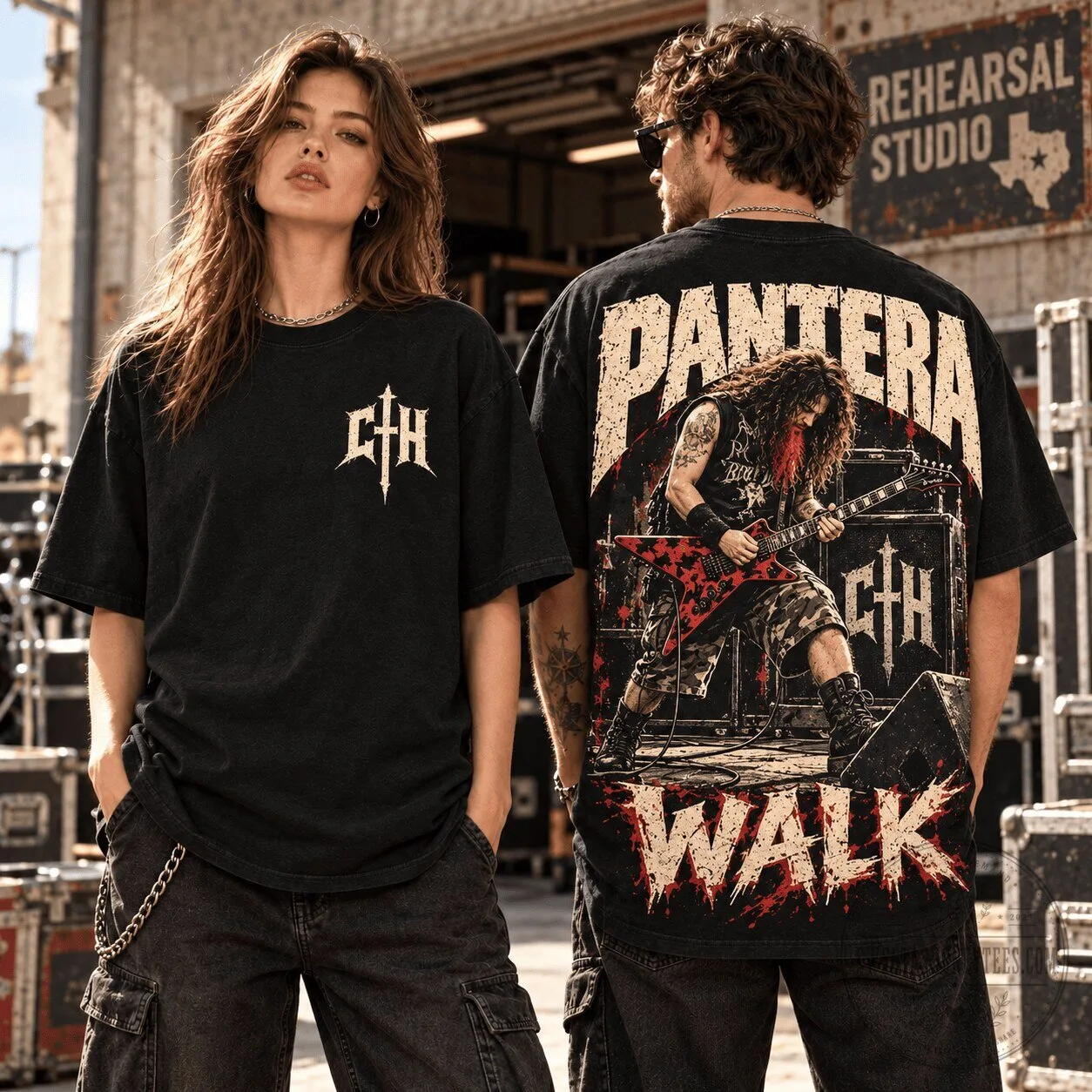 Pantera Walk Dimebag Darrell Guitarist Heavy Metal Band Music T-Shirt 1 Pantera Walk Dimebag Darrell Guitarist Heavy Metal Band Music T-Shirt