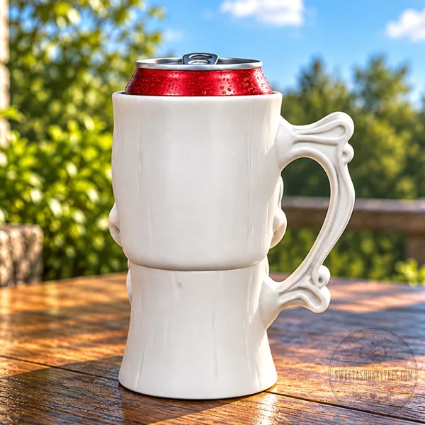 Texas Tech Red Raiders Skull Can Holder Insulated Drink Cooler Mug 3 Texas Tech Red Raiders Skull Can Holder Insulated Drink Cooler Mug