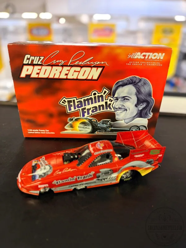 Cruz Pedregon Flamin Frank 2001 Pontiac Firebird Funny Car 1:24 Scale Diecast Model