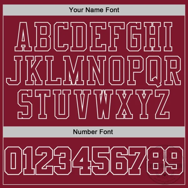 Custom Stitched Crimson White Pullover Hoodie with Team Name and Number 3 Custom Stitched Crimson White Pullover Hoodie with Team Name and Number