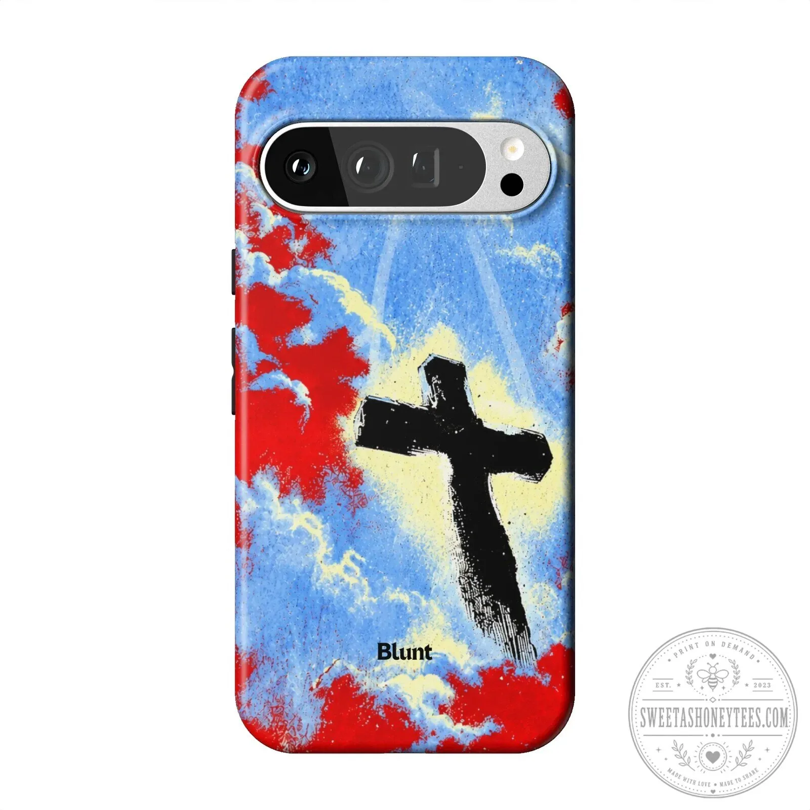 Risen Pixel Christian Cross Religious Art Phone Case 19 Risen Pixel Christian Cross Religious Art Phone Case